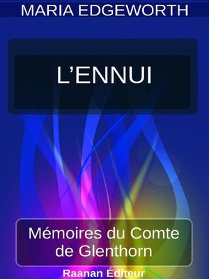 cover image of L'Ennui